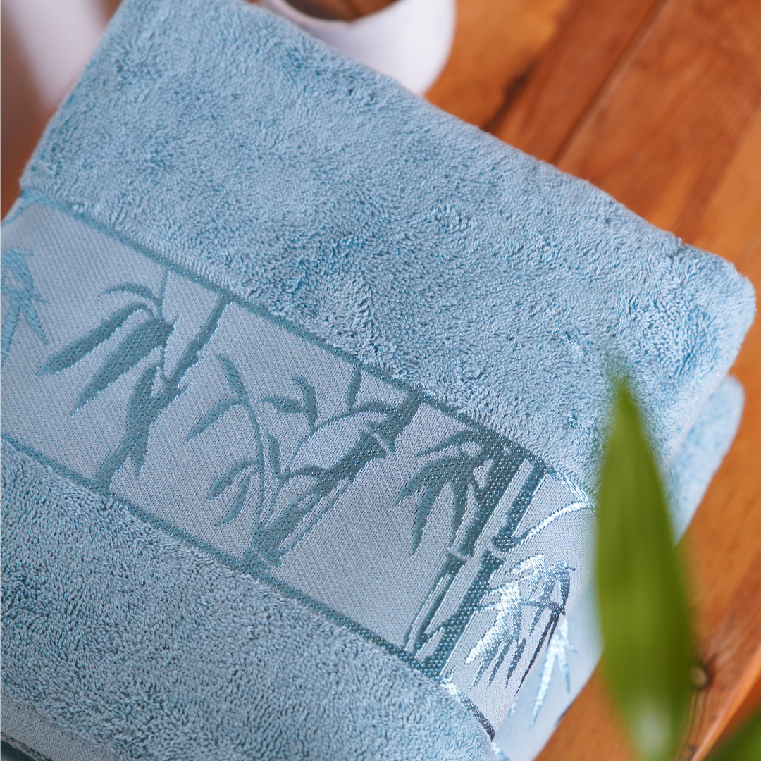 Set of 2 Luxury Bamboo Bath Towels